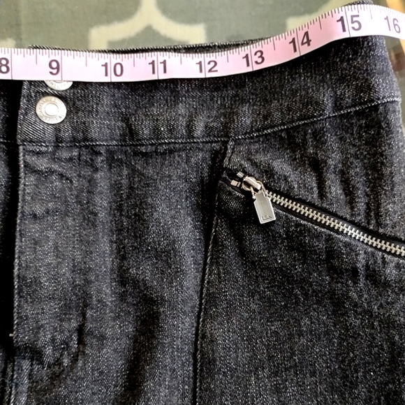 Ralph Lauren Denim Skirt with zip pockets - Picture 7 of 8